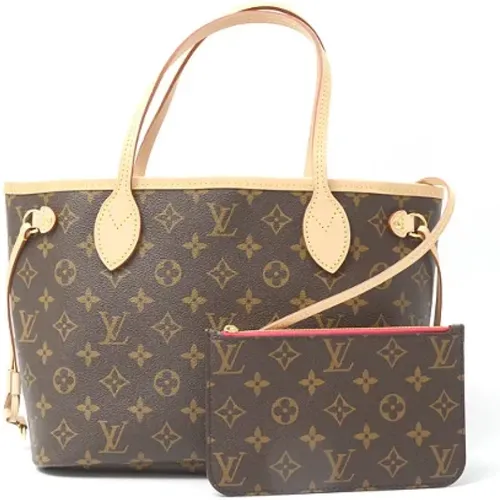 Pre-owned Tote Bags, female, , Size: ONE SIZE Pre-owned Canvas handbags - Louis Vuitton Vintage - Modalova