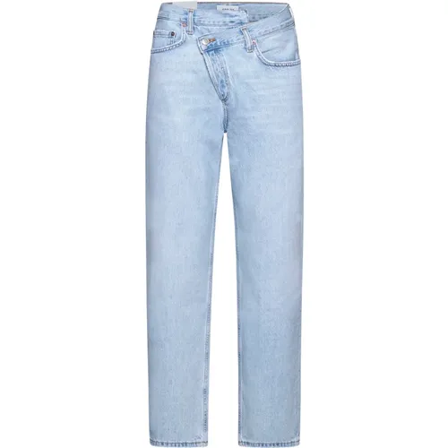 Criss Cross Denim Jeans , female, Sizes: W27 - Agolde - Modalova
