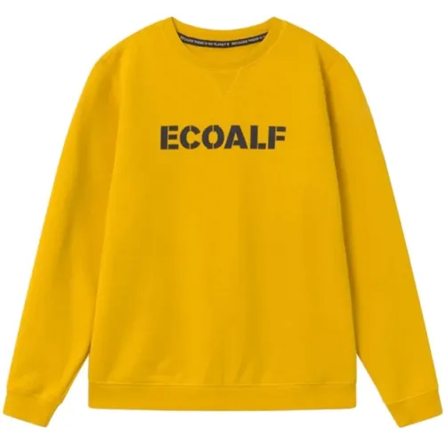 Gelber Bio-Baumwollpullover ECOALF - ECOALF - Modalova