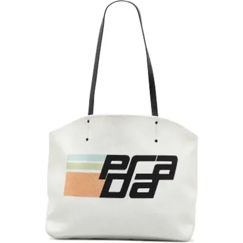 Pre-owned Tote Bags, female, , Size: ONE SIZE Pre-owned Canvas totes - Prada Vintage - Modalova