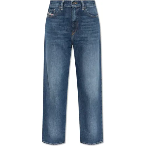 Blaue Boyfriend Jeans 2016 D-Air L.32 , Damen, Größe: W24 L32 - Diesel - Modalova