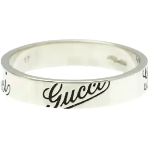 Pre-owned Weisses Gold ringe - Gucci Vintage - Modalova
