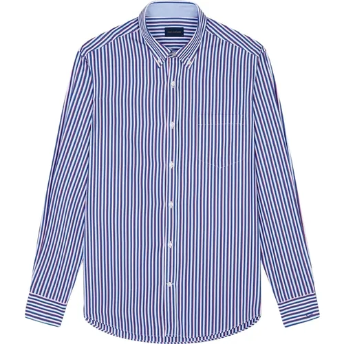 Striped Shirt , male, Sizes: L, 2XL, 3XL, M - PAUL & SHARK - Modalova