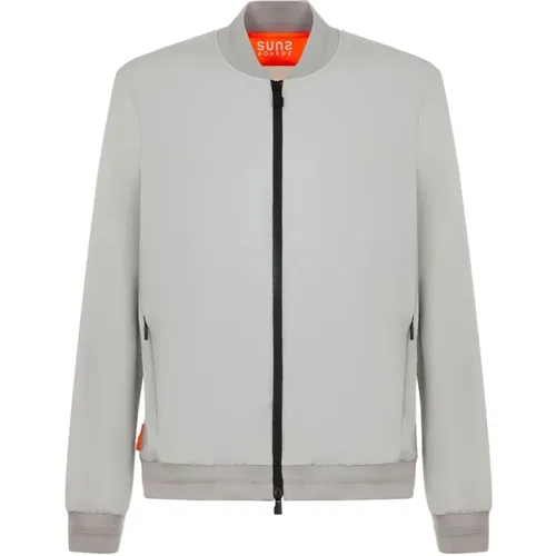Bomber Jackets, male, , Size: XL Technical Nylon Jacket - Suns - Modalova