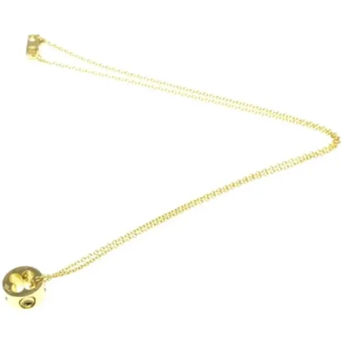 Pre-owned Jewellery, female, , Size: ONE SIZE Pre-owned Gold necklaces - Louis Vuitton Vintage - Modalova