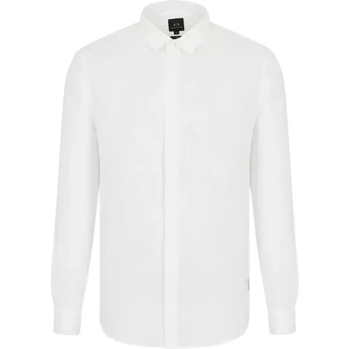Casual Shirts , male, Sizes: 2XL, L, XL, S, M - Armani Exchange - Modalova