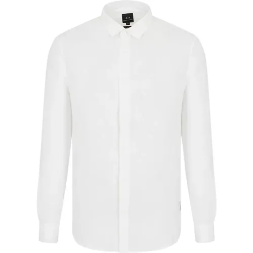 Casual Shirts , Herren, Größe: XS - Armani Exchange - Modalova