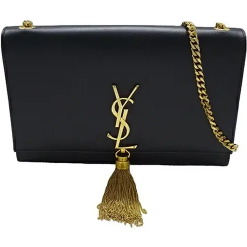 Pre-owned Cross Body Bags, female, , Size: ONE SIZE Pre-owned Leather shoulder-bags - Yves Saint Laurent Vintage - Modalova