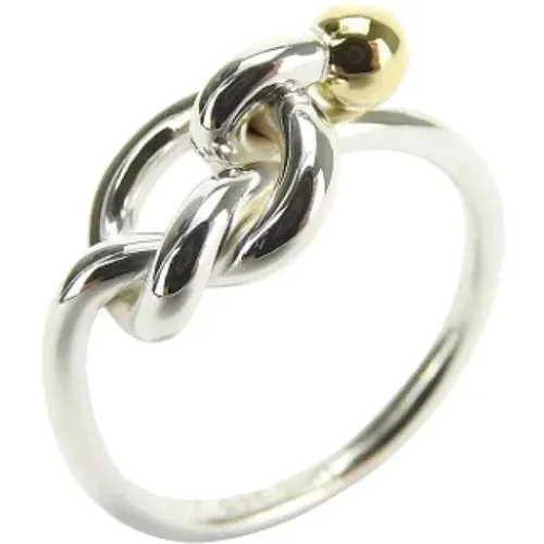 Pre-owned Silber ringe , Damen, Größe: ONE Size - Tiffany & Co. Pre-owned - Modalova