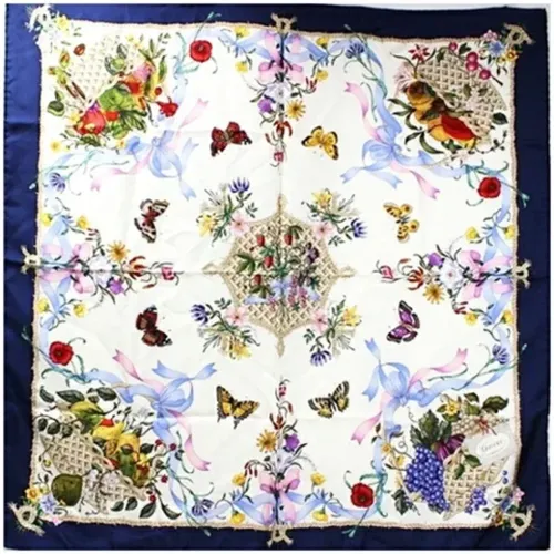 Pre-owned Silk scarves , female, Sizes: ONE SIZE - Gucci Vintage - Modalova