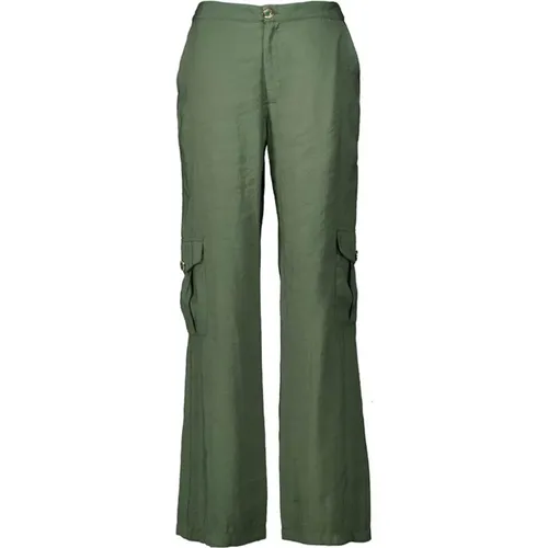 Stylish Cargo Pants for Women , female, Sizes: M, L - Due Amanti - Modalova