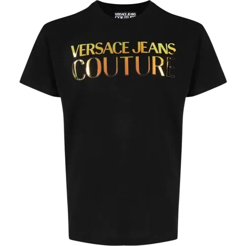 T-Shirts, male, , Size: M T-Shirts - Versace Jeans Couture - Modalova