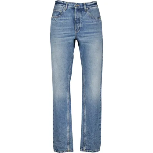 Baggy Jeans Straight Cut Washed , male, Sizes: W31, W30 - Saint Laurent - Modalova