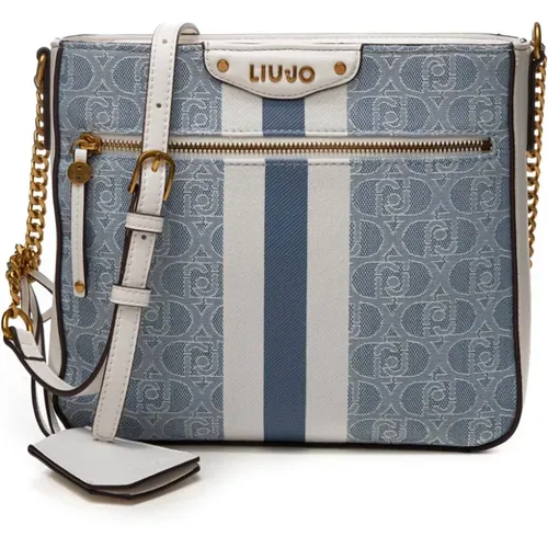 Blaue Denim Crossbody Tasche Liu Jo - Liu Jo - Modalova