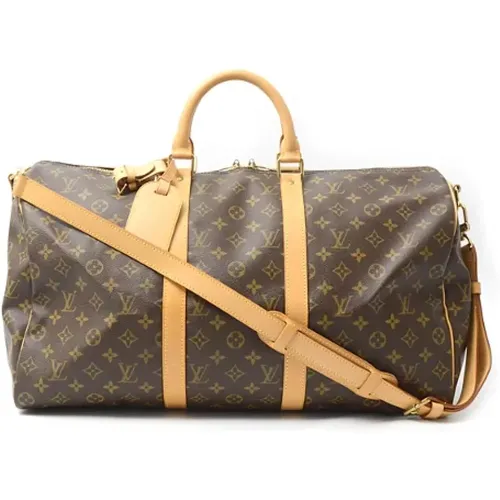 Pre-owned Weekend Bags, female, , Size: ONE SIZE Pre-owned Canvas louis-vuitton-bags - Louis Vuitton Vintage - Modalova