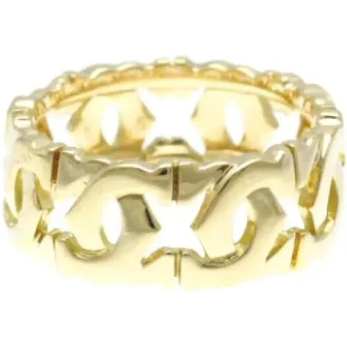 Pre-owned Jewellery, female, , Size: ONE SIZE Pre-owned Gold rings - Cartier Vintage - Modalova