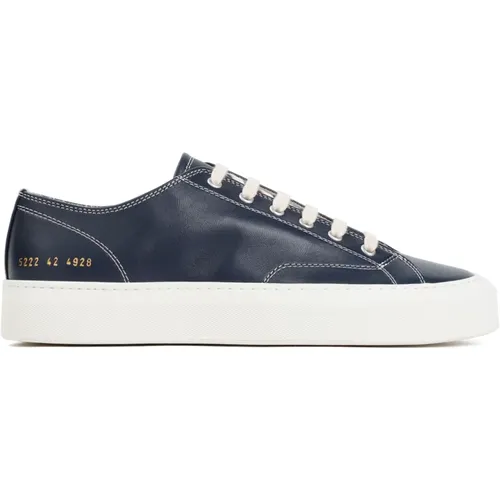 Navy Tournament Low Sneakers - Common Projects - Modalova