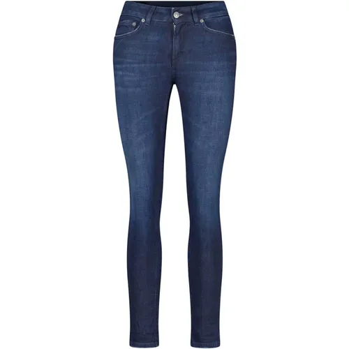 Destroyed Skinny Jeans , Damen, Größe: W30 - Dondup - Modalova