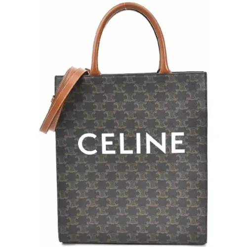 Pre-owned Tote Bags, female, , Size: ONE SIZE Pre-owned Canvas totes - Celine Vintage - Modalova