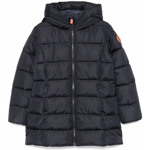 Blaue Nacht Steppjacke Kinder - Save The Duck - Modalova