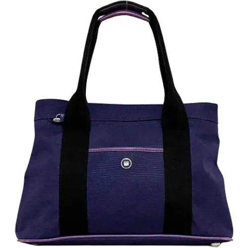 Pre-owned Tote Bags, female, , Size: ONE SIZE Pre-owned Canvas handbags - Loewe Pre-owned - Modalova