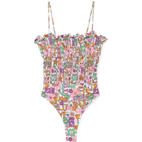 One-piece, female, , Size: L Stylish One-Piece Swimsuit - Chiara Ferragni Collection - Modalova