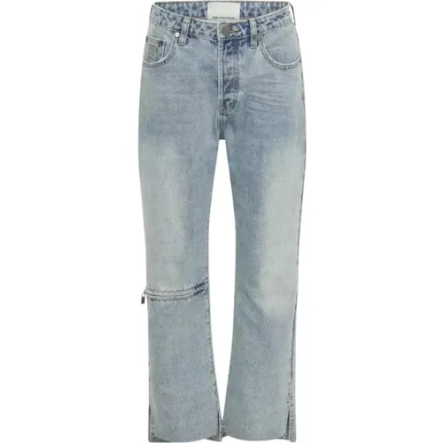 Mid-rise Blaue Denim Jeans - One Teaspoon - Modalova