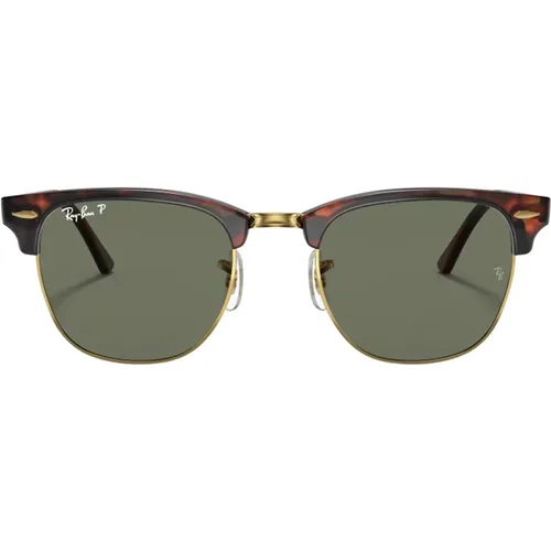 Rb3016 Clubmaster Classic Polarized Sunglasses , female, Sizes: 51 MM - Ray-Ban - Modalova