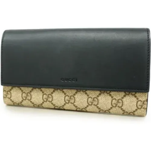 Pre-owned Leather wallets , female, Sizes: ONE SIZE - Gucci Vintage - Modalova