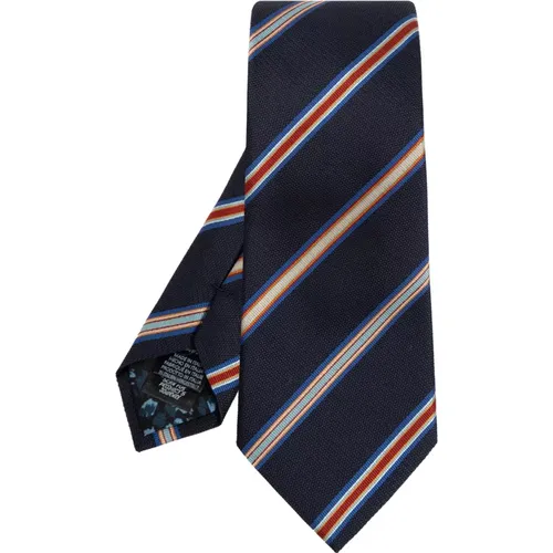 Ties, male, , Size: ONE SIZE Silk tie - Paul Smith - Modalova