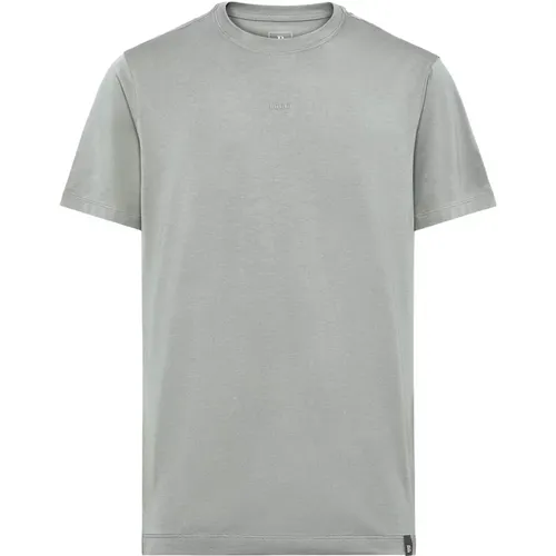 T-Shirt aus Stretch-Supima-Baumwolle , Herren, Größe: L - Boggi Milano - Modalova