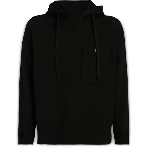 Hoodies , male, Sizes: S, M - Ten C - Modalova