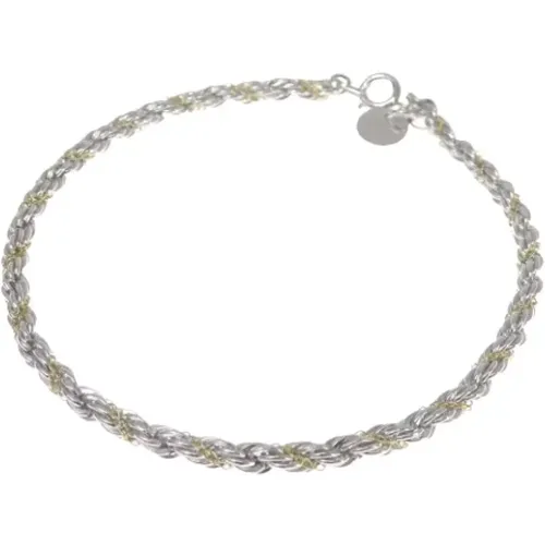 Pre-owned Jewellery, female, , Size: ONE SIZE Pre-owned Silver bracelets - Tiffany & Co. Pre-owned - Modalova