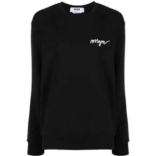 Sweatshirt , Damen, Größe: XS - MSGM - Modalova