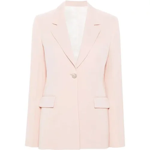 Blazers, female, , Size: S Rose Single-Breasted Tailored Jacket - Lanvin - Modalova