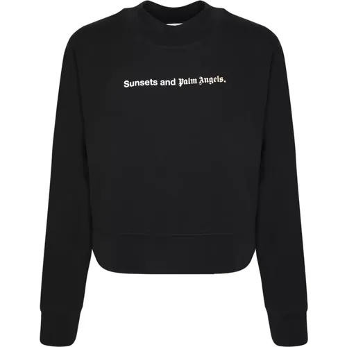 Sweatshirts for Women Aw23 , female, Sizes: S - Palm Angels - Modalova