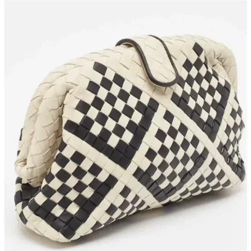 Pre-owned Clutches, female, , Size: ONE SIZE Pre-owned Leather clutches - Bottega Veneta Vintage - Modalova