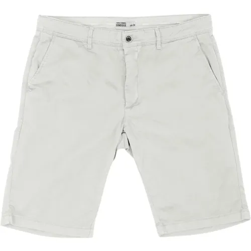 Weiße Urban Bermuda Shorts , Herren, Größe: W28 - BomBoogie - Modalova