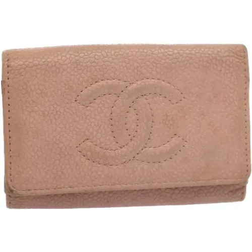 Pre-owned Accessories, female, , Size: ONE SIZE Pre-owned Leather key-holders - Chanel Vintage - Modalova