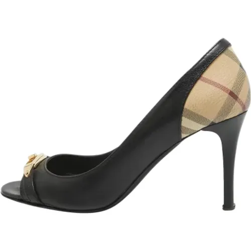 Pre-owned Canvas heels , female, Sizes: 5 UK - Burberry Vintage - Modalova