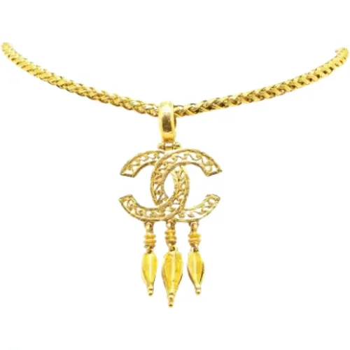 Pre-owned Jewellery, female, , Size: ONE SIZE Pre-owned Metal chanel-jewelry - Chanel Vintage - Modalova