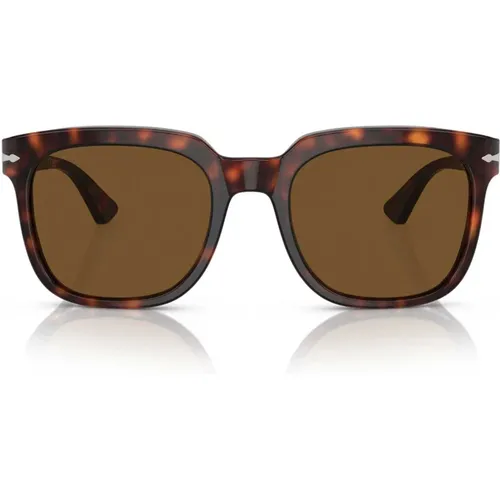 Classic Square Polarized Sunglasses , unisex, Sizes: 53 MM - Persol - Modalova