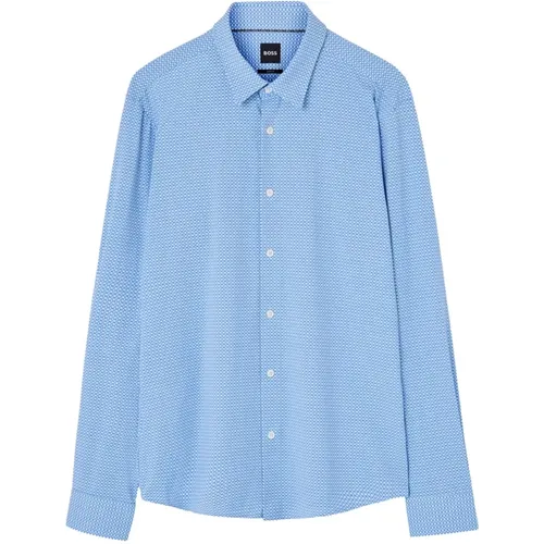 Button-Up Shirt , male, Sizes: XL, L, 2XL, M - Boss - Modalova