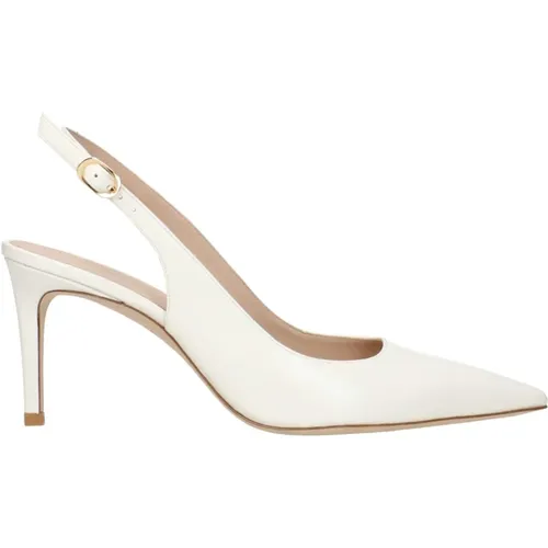 Pumps, female, , Size: 7 1/2 US Leather High Heel Pumps - Stuart Weitzman - Modalova