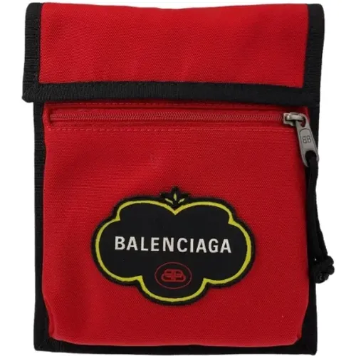 Pre-owned Cross Body Bags, male, , Size: ONE SIZE Pre-owned Canvas crossbody-bags - Balenciaga Vintage - Modalova