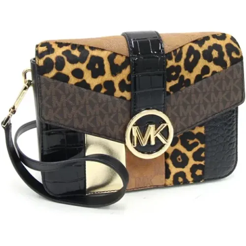 Pre-owned Cross Body Bags, female, , Size: ONE SIZE Pre-owned Leather shoulder-bags - Michael Kors Pre-owned - Modalova