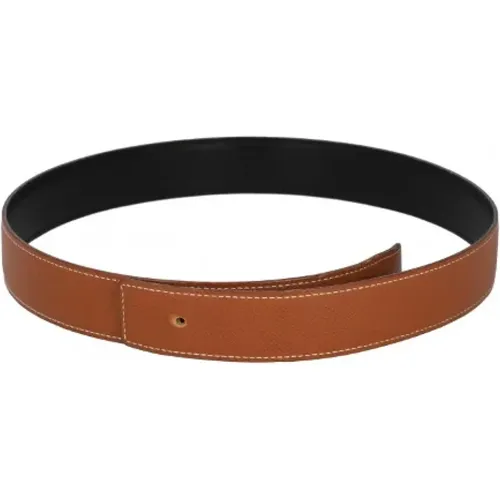 Pre-owned Belts, female, , Size: ONE SIZE Pre-owned Leather belts - Hermès Vintage - Modalova