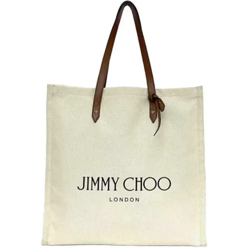 Pre-owned Tote Bags, female, , Size: ONE SIZE Pre-owned Fabric totes - Jimmy Choo Pre-owned - Modalova