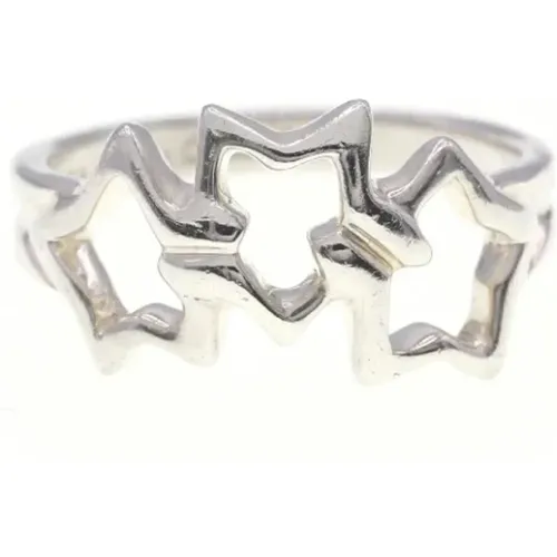 Pre-owned Jewellery, female, , Size: ONE SIZE Pre-owned Silver rings - Tiffany & Co. Pre-owned - Modalova