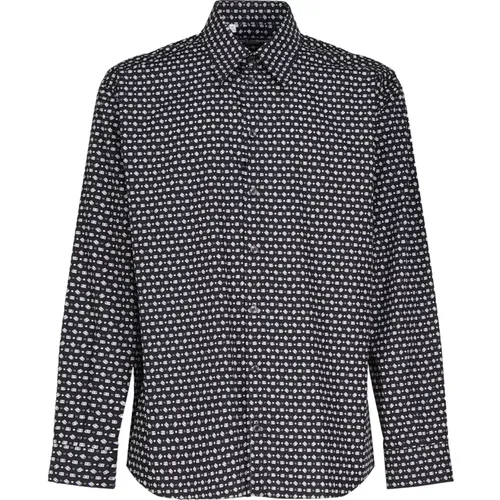 Logo Motif Cotton Shirt , male, Sizes: XL - Dolce & Gabbana - Modalova